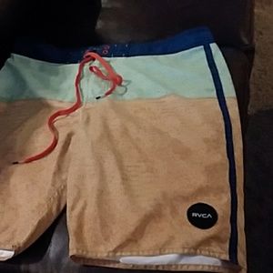 RVCA surf board shorts